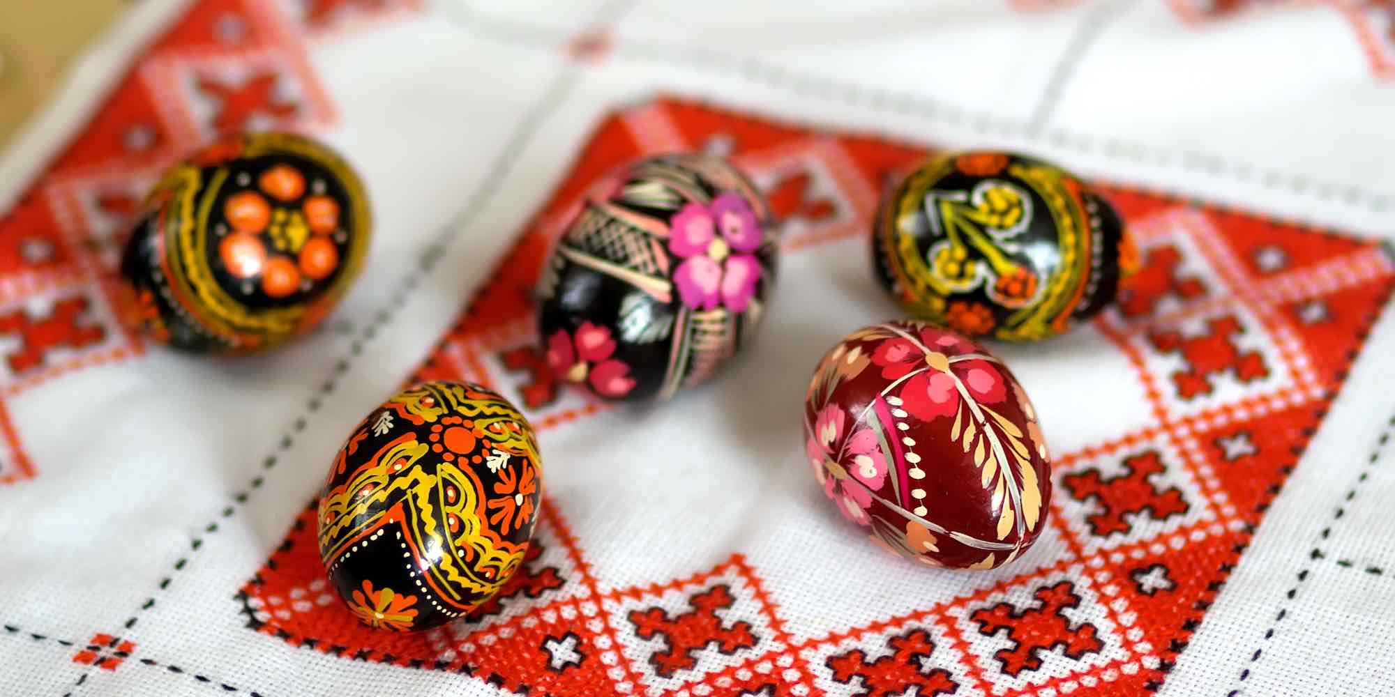 Easter eggs in Ukraine