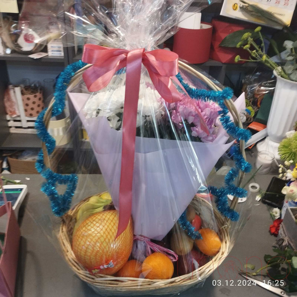 2-In-1 Special Gift Basket Fruit Basket