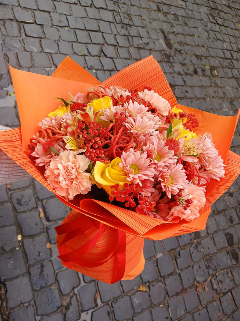 A Fabulous Fall Bouquet Flowers