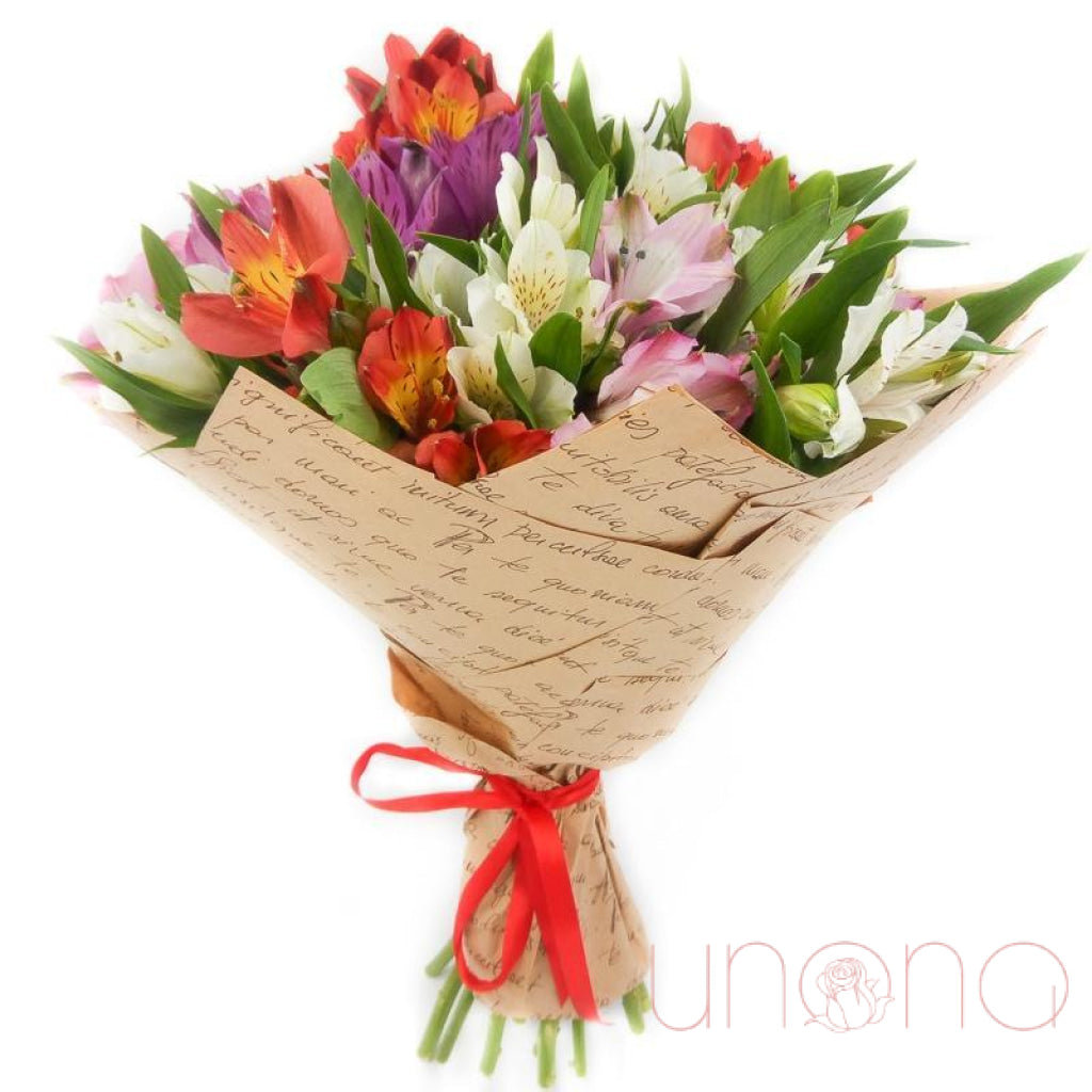 Alstroemerias Bouquet | Ukraine Gift Delivery.