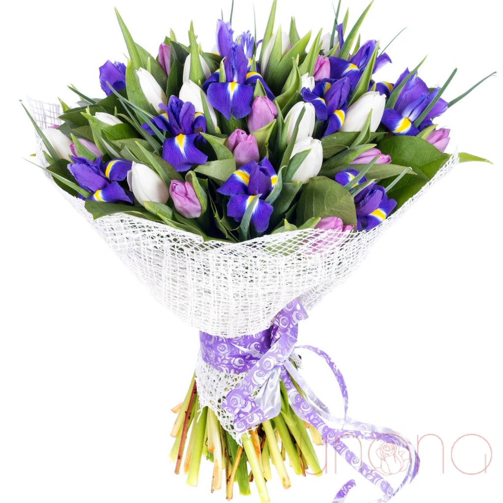 Aquamarine Melody Bouquet | Ukraine Gift Delivery.