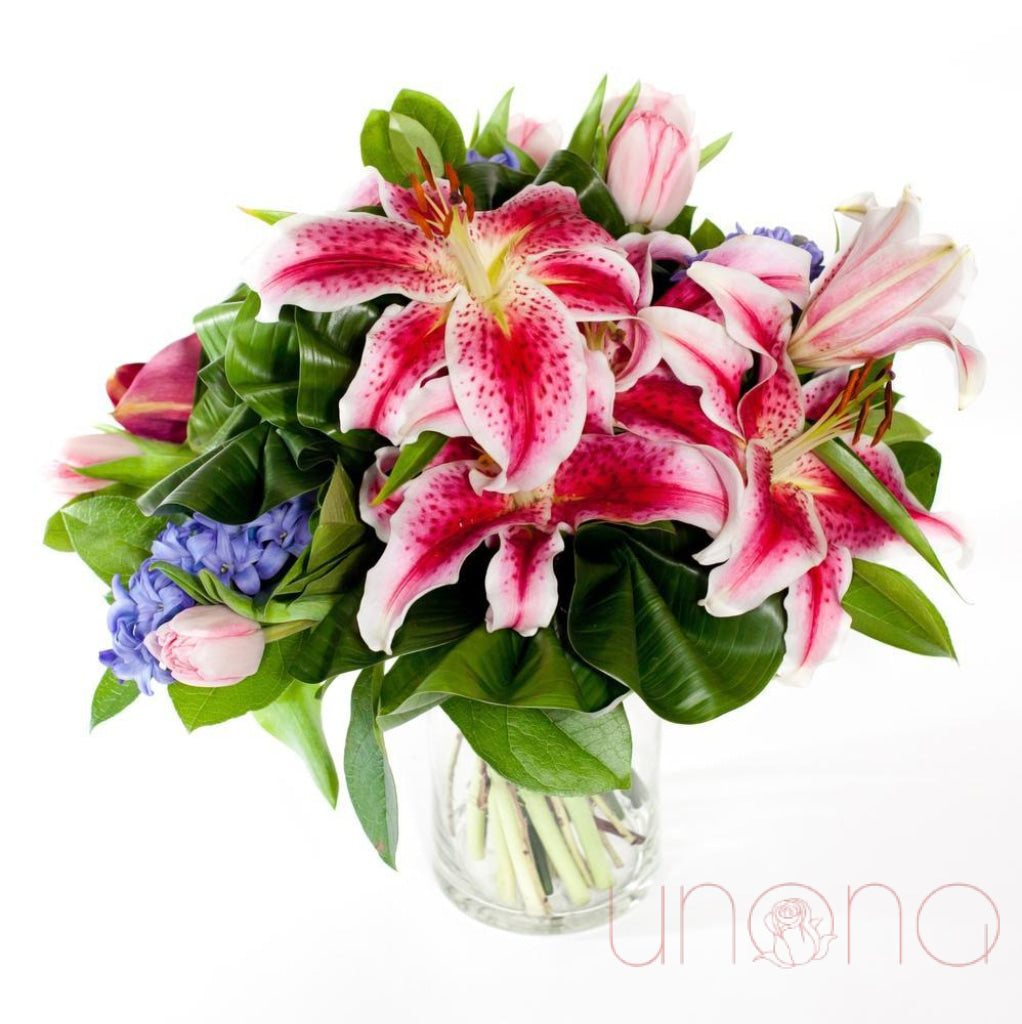 Blossoming Wishes Bouquet | Ukraine Gift Delivery.