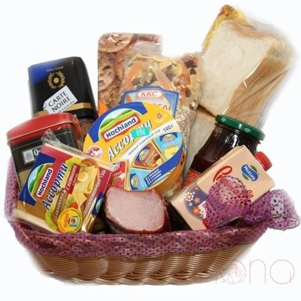 Breakfast in Bed Gift Basket | Ukraine Gift Delivery.