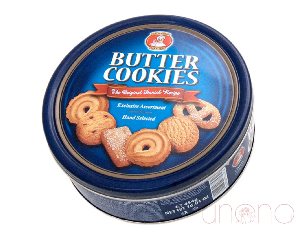 Butter Cookies In A Tin Box Vanilla Cookies