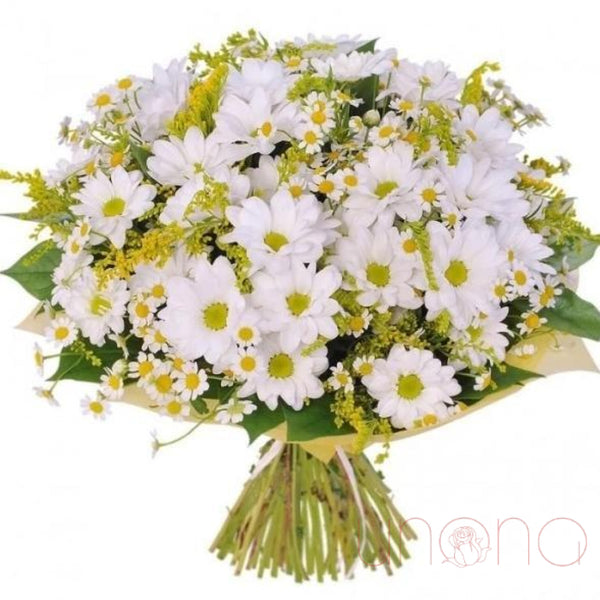 Chrysanthemums and Daisies Bouquet | Ukraine Gift Delivery.