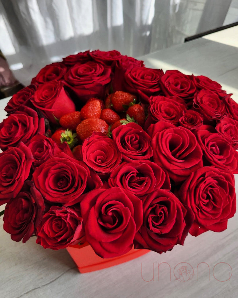 Color Your Day With Love Arrangement Roses