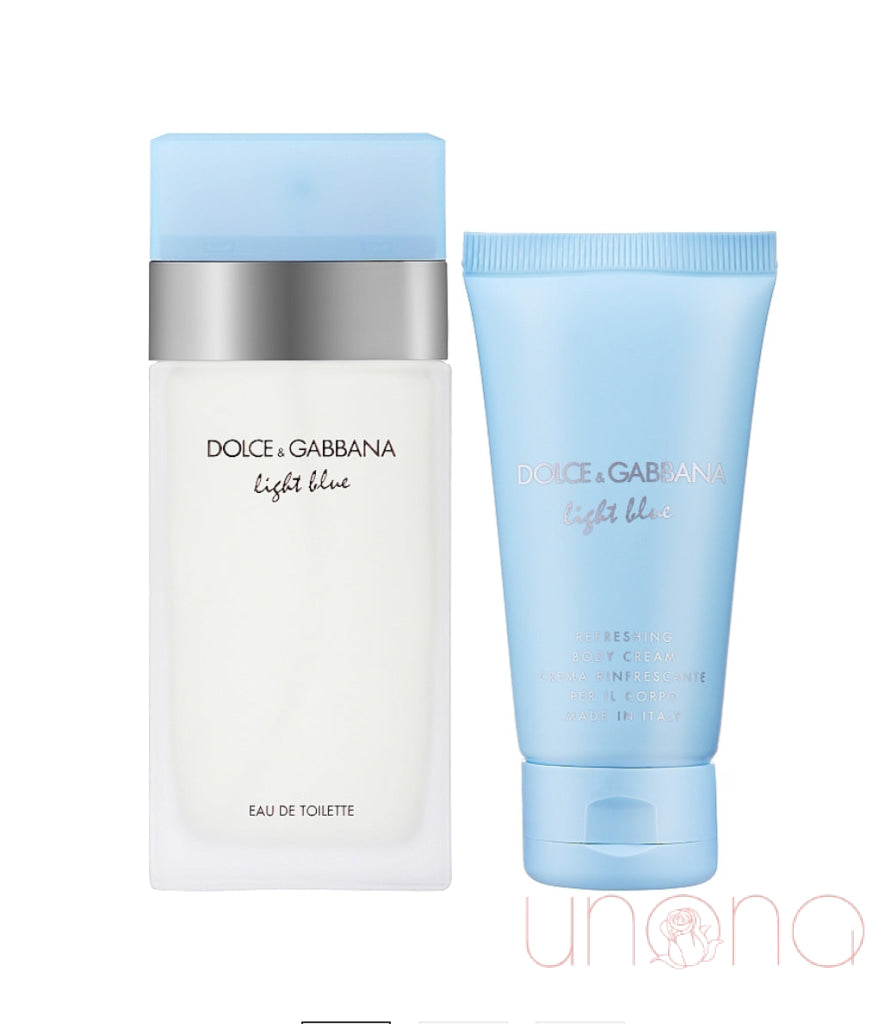 Dolce & Gabbana Light Blue Gift Set – A Sparkling Celebration Of Mediterranean Elegance Dolce