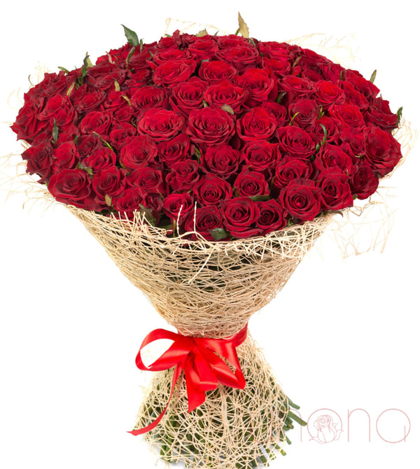 Dream 150 Roses Arrangement for flower delivery in Ukraine