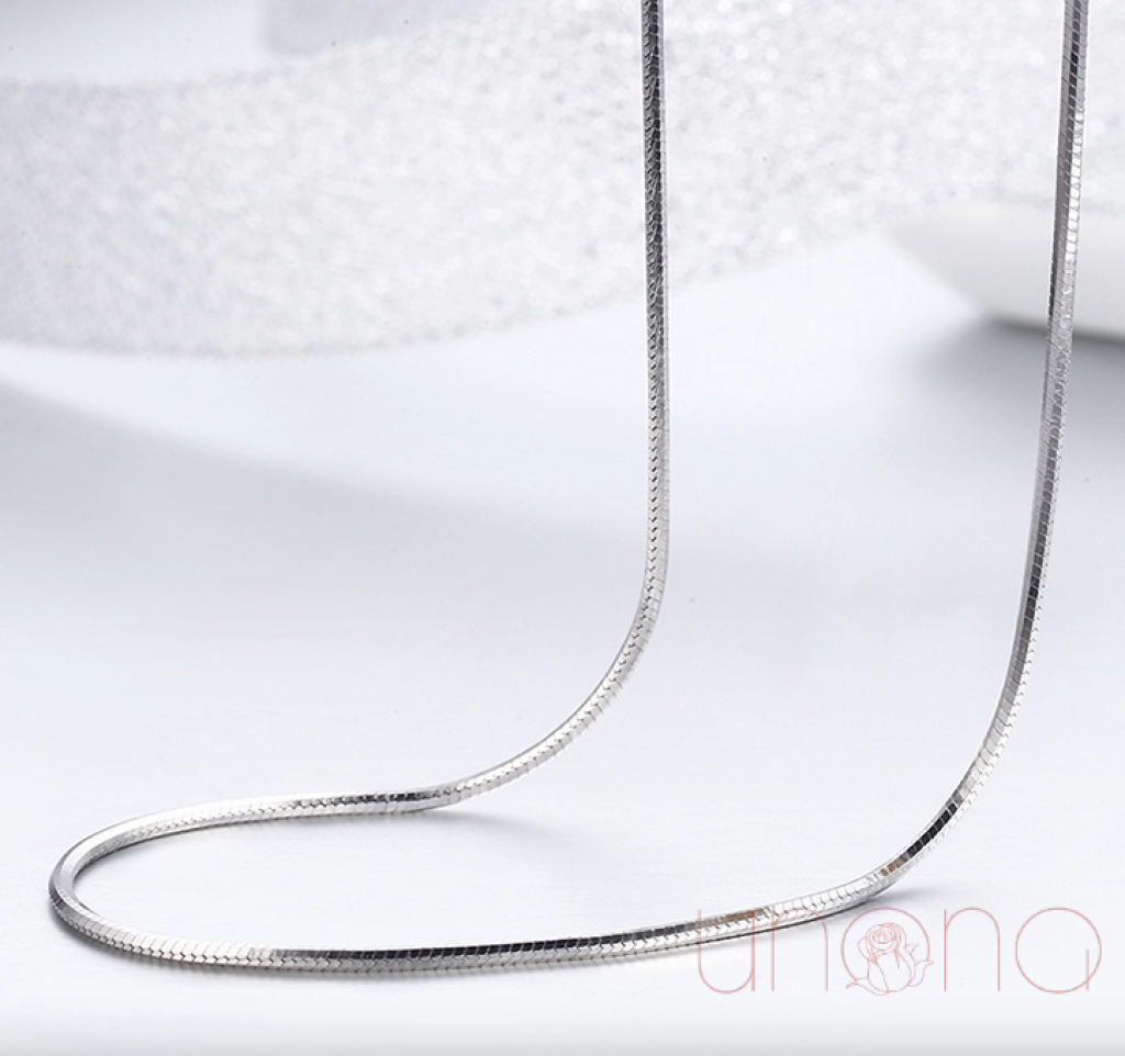 Elegant Sterling Silver Snake Chain | Ukraine Gift Delivery.