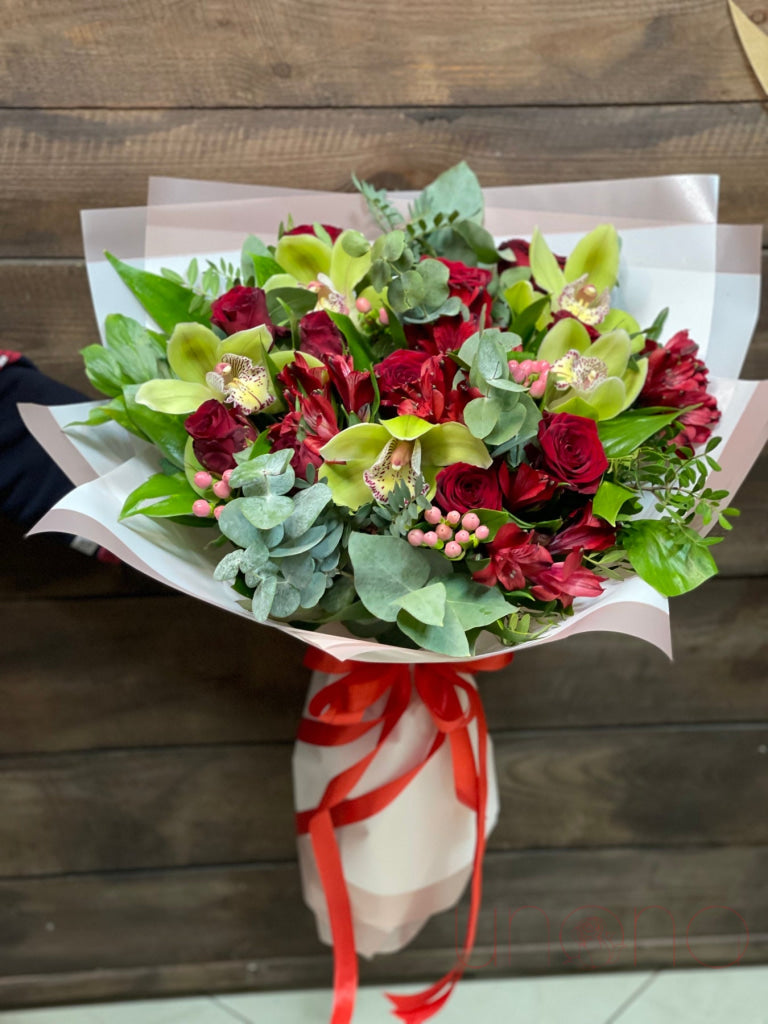 Exotic Orchids And Roses Bouquet By Price