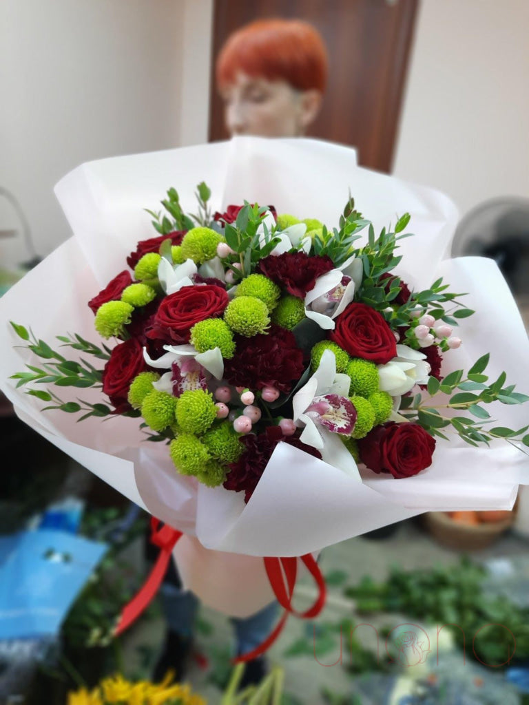 Exotic Orchids And Roses Bouquet By Price