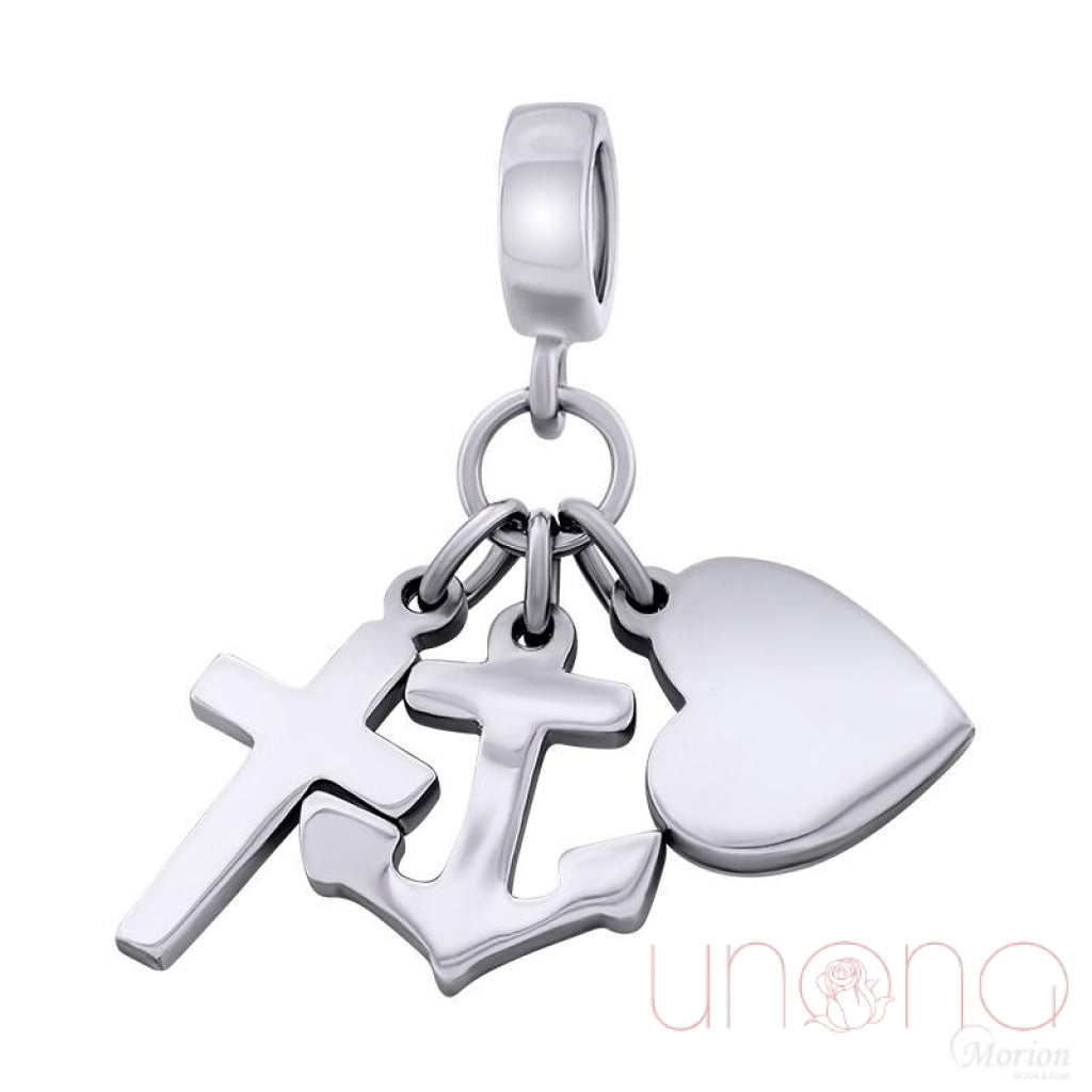 Faith Hope Love Pendant | Ukraine Gift Delivery.