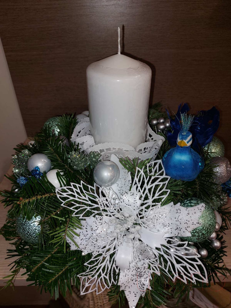 Festive Sparkler Centerpiece Christmas Centrepiece