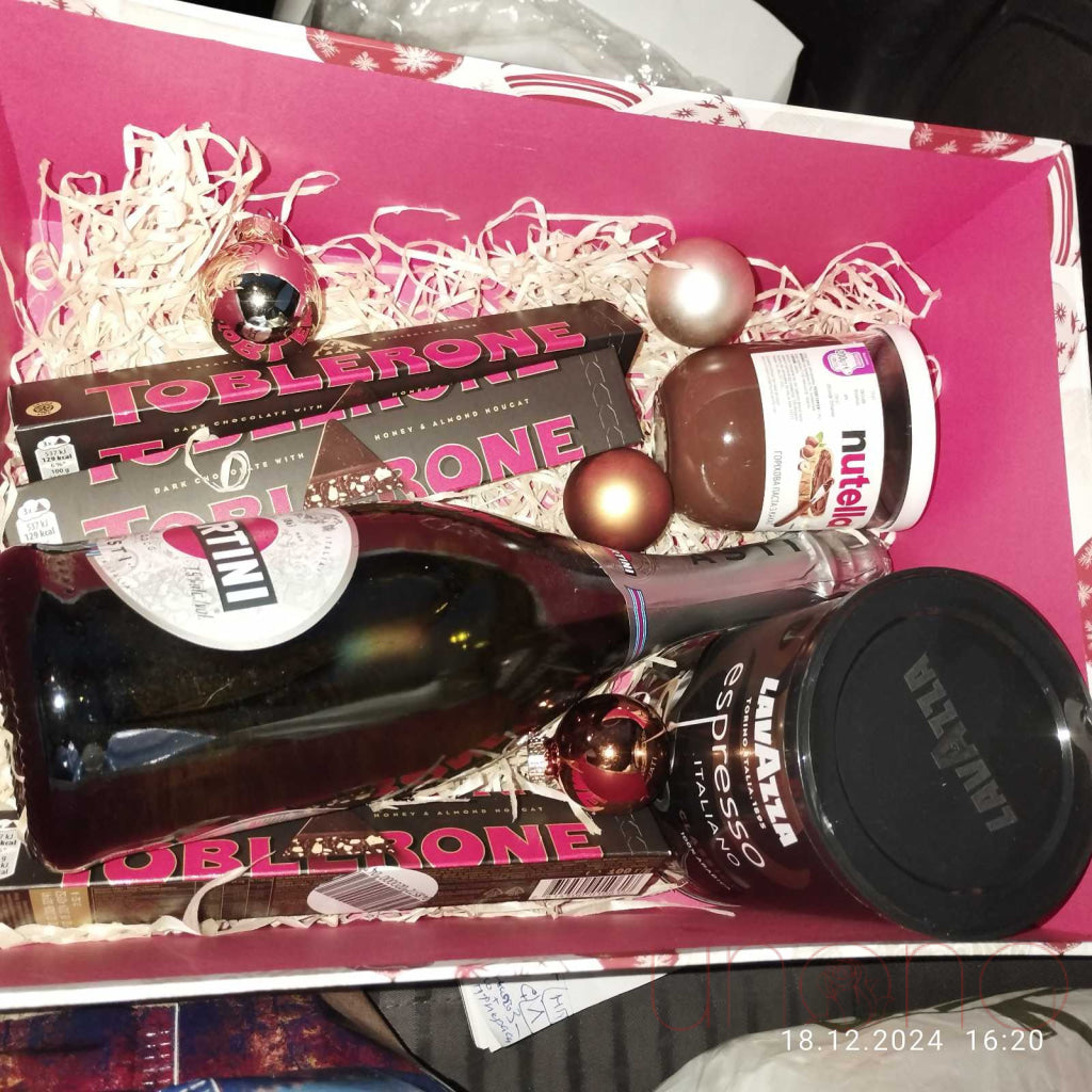 Fine Champagne And Chocolates Gift Box Christmas