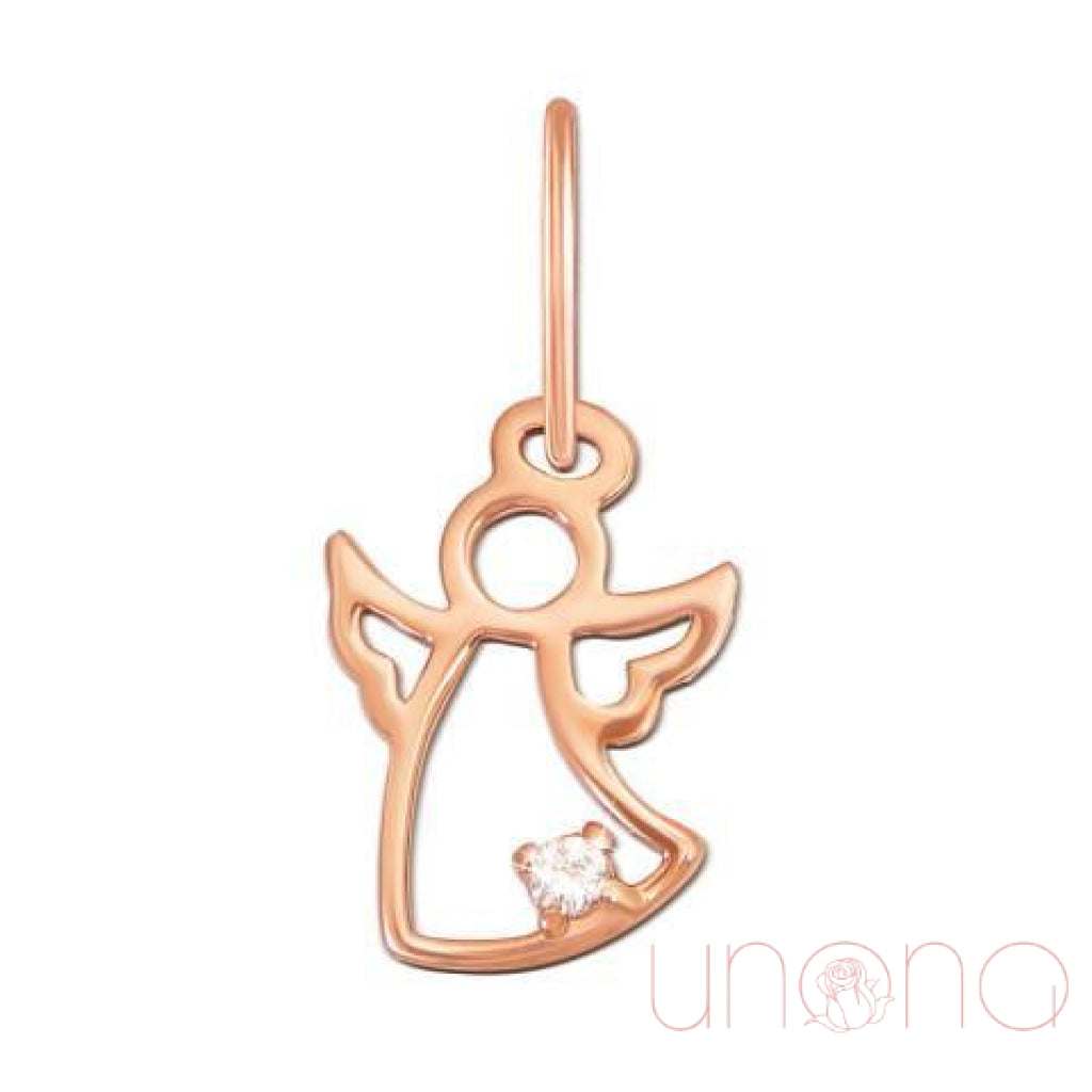 Golden Angel Pendant | Ukraine Gift Delivery.