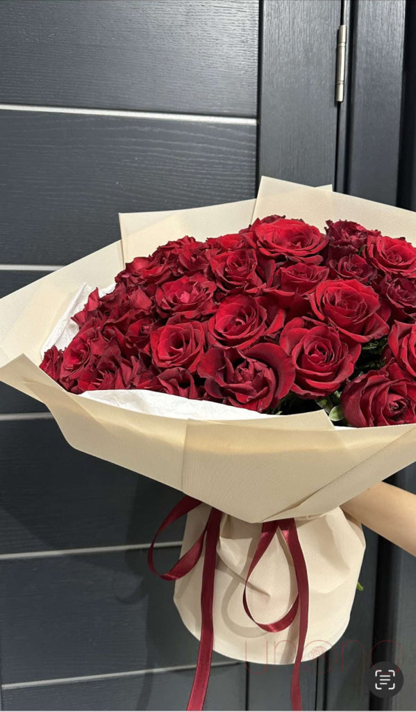 Gorgeous 37 Roses Bouquet For Her