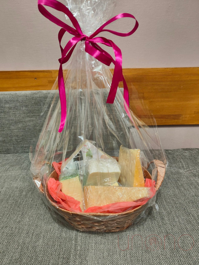 Gourmet Cheese Basket Easter