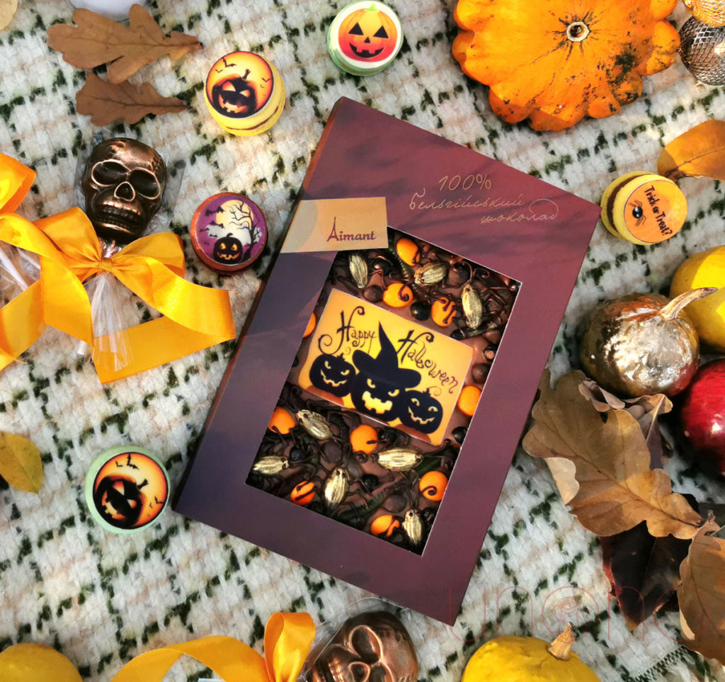 Halloween Custom Made Chocolate Bar Bar