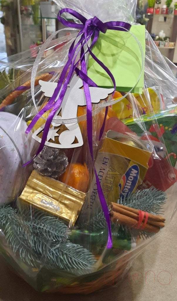 Happy Holidays Gift Basket By