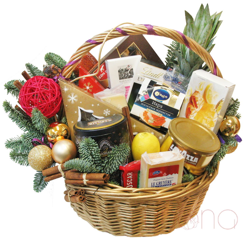 Happy Holidays Gift Basket | Ukraine Gift Delivery.