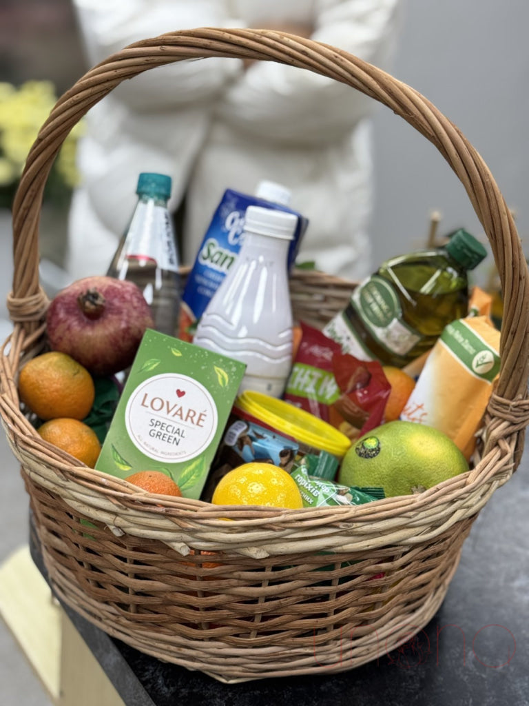 Health And Prosperity Deluxe Food Basket Easter