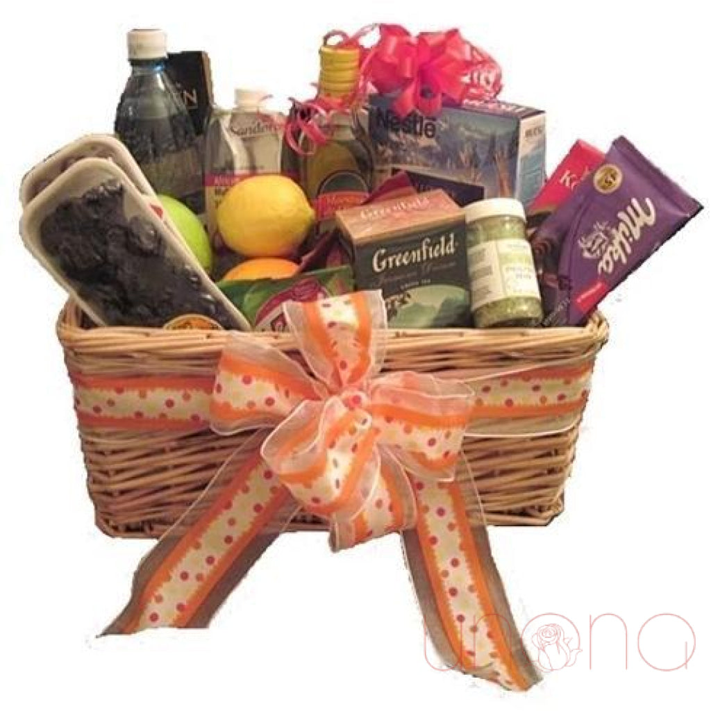 Health and Prosperity Deluxe Food Basket | Ukraine Gift Delivery.