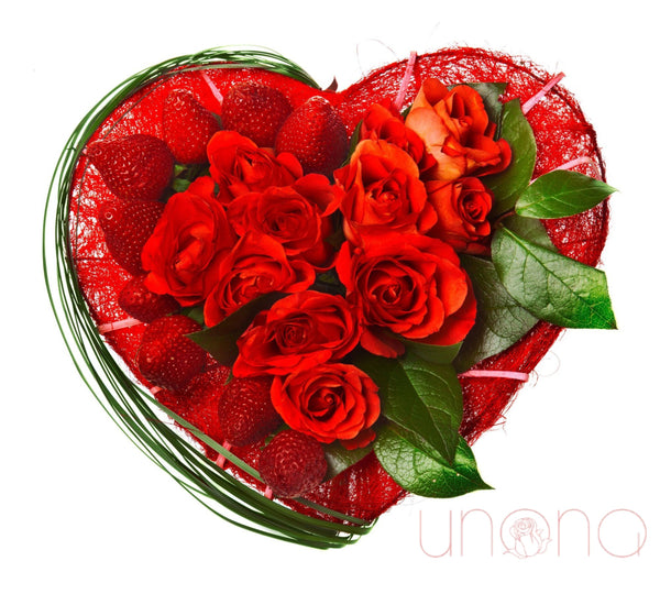 "Hold My Heart" Arrangement | Ukraine Gift Delivery.