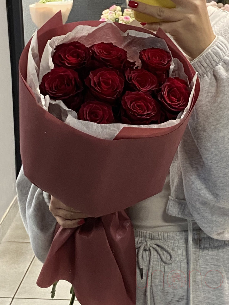 ’I Love You From Afar’ Roses Bouquet By Occasion