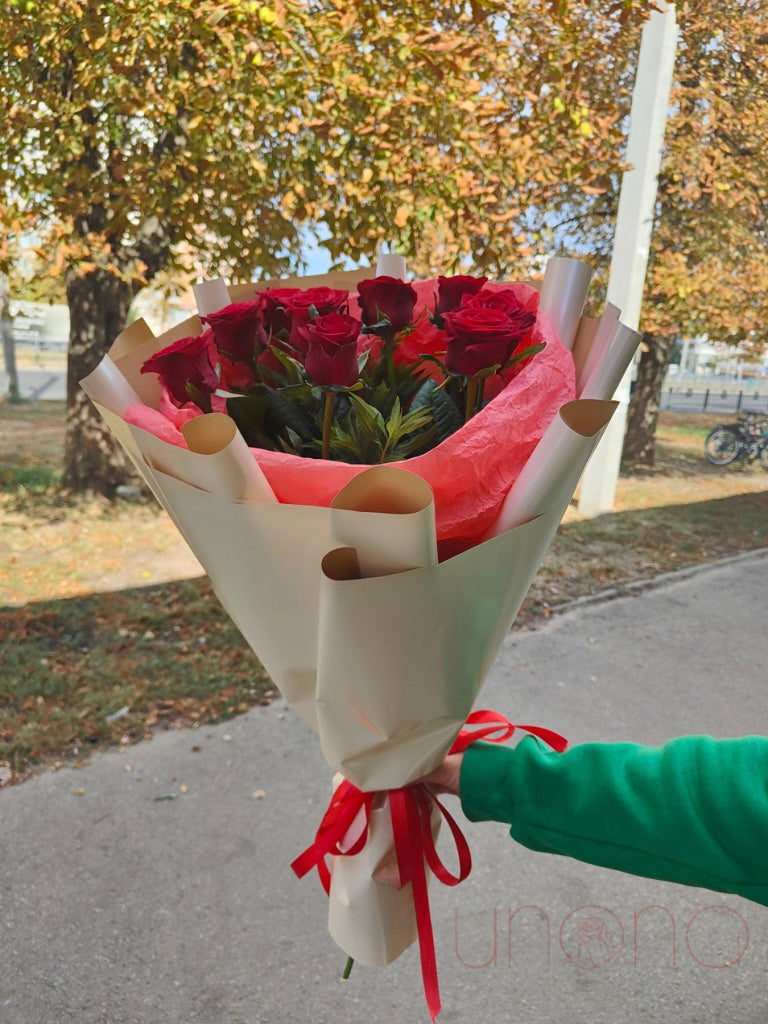 ’I Love You From Afar’ Roses Bouquet By Occasion