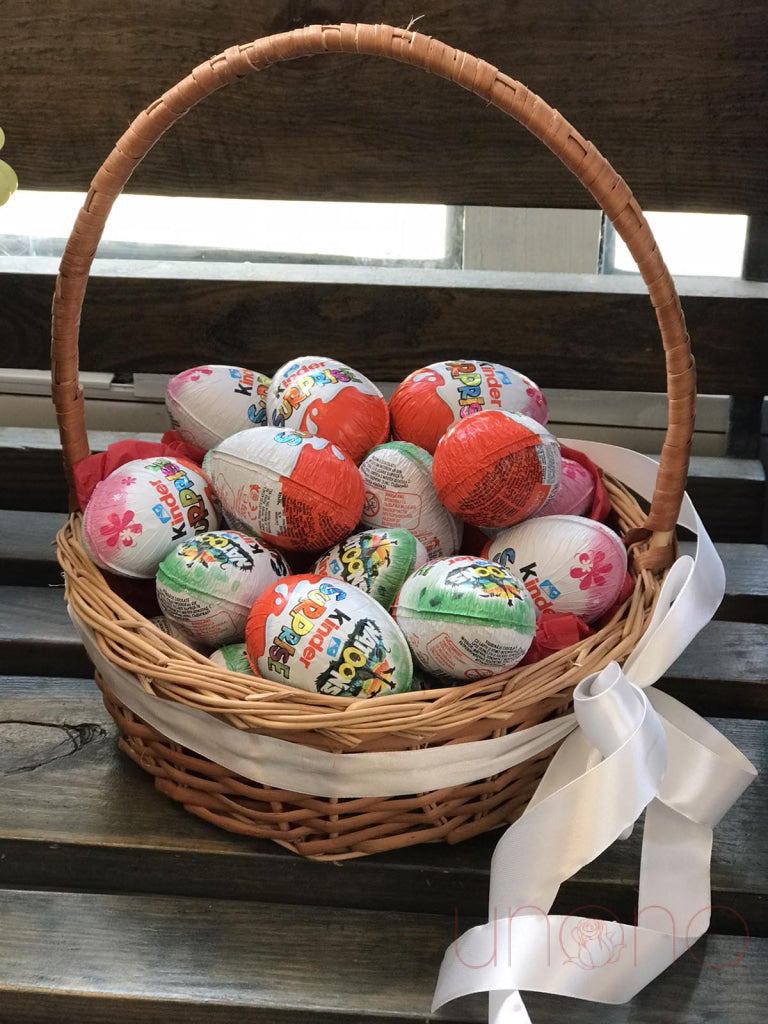 Kinder Surprise Eggs Basket By Holidays