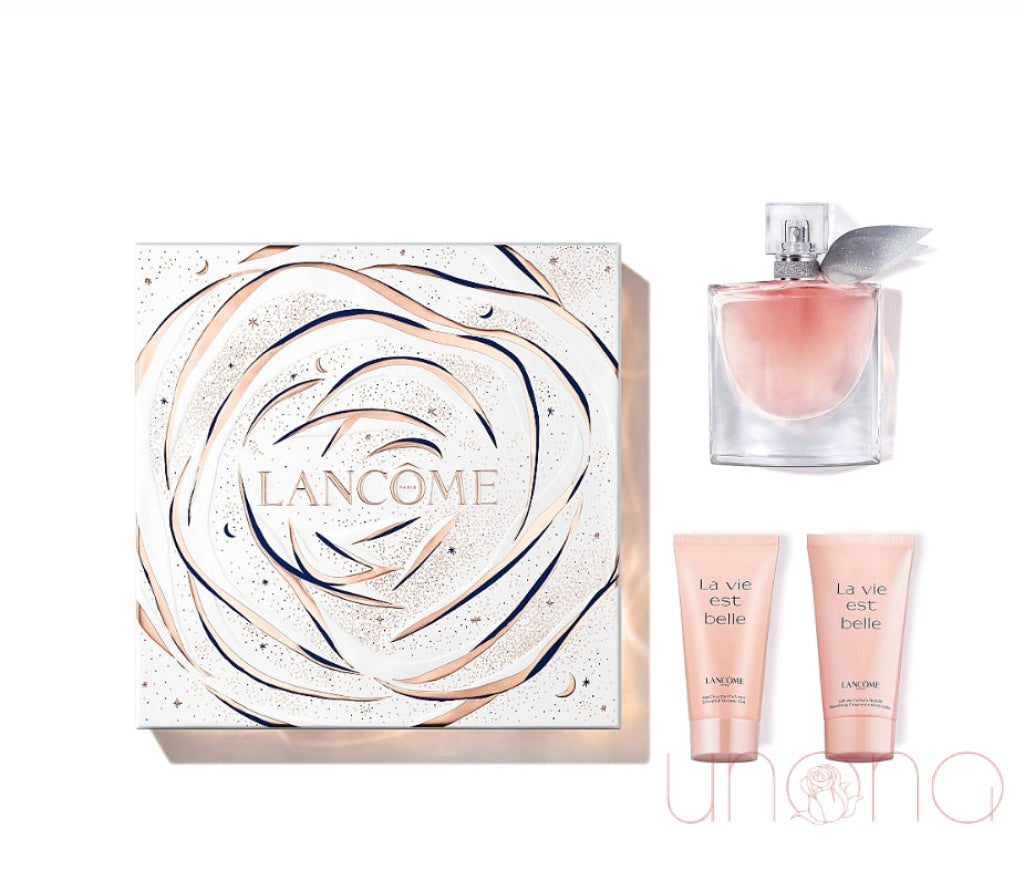 Lancome La Vie Est Belle Gift Set (Edp 50Ml + Body Lotion Shower Gel 50Ml) – The Best Deal On