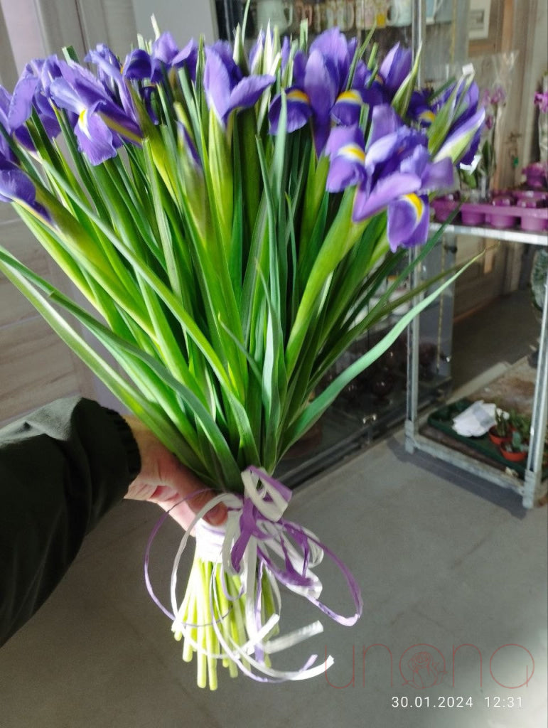 Lovely Blue Bouquet Flowers