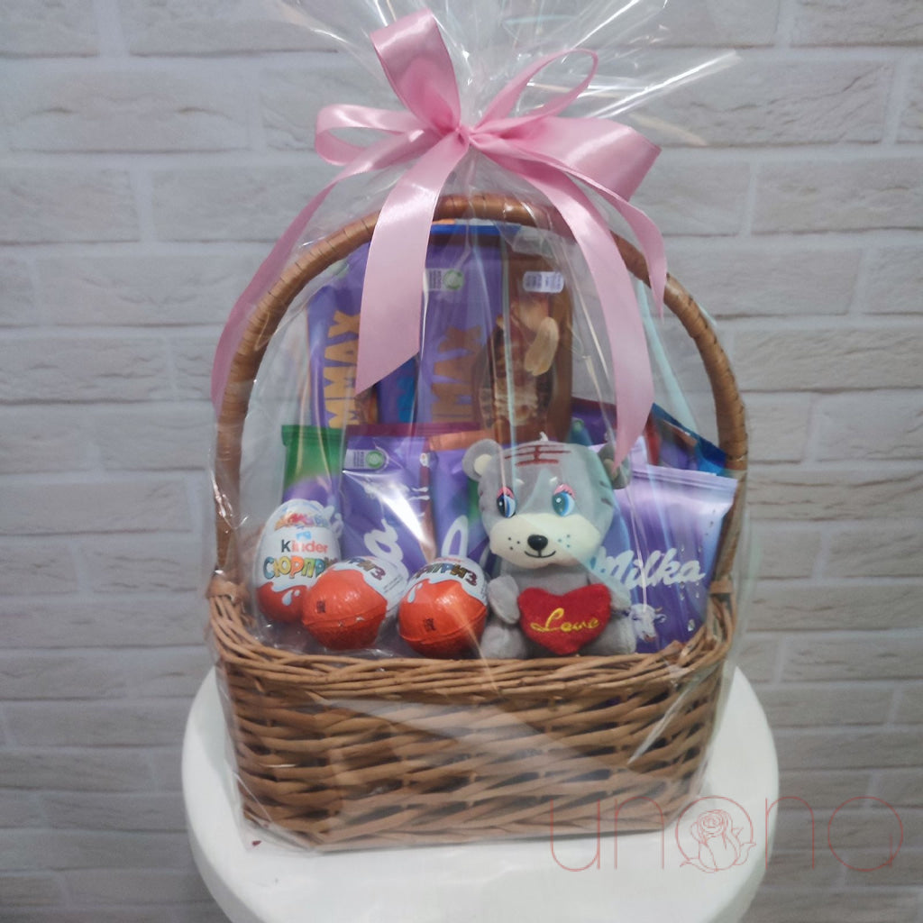 Milka Pleasures Gift Basket Corporate