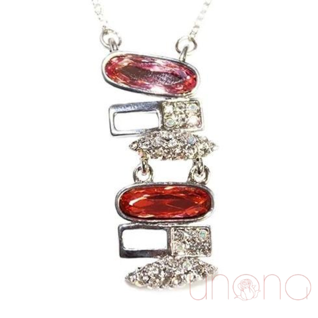 Modern Necklace with Alluring Swarovski Elements | Ukraine Gift Delivery.