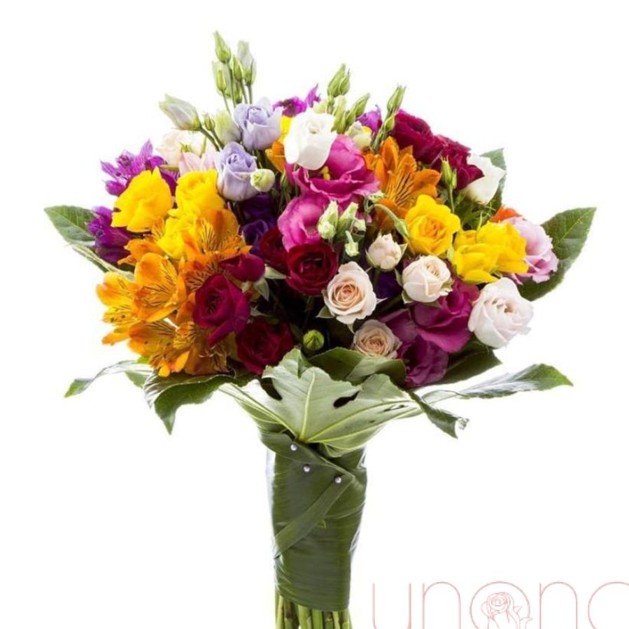 "My Beautiful Queen" Bouquet | Ukraine Gift Delivery.