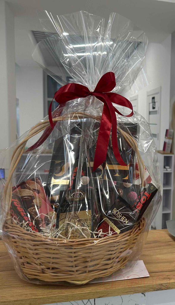 Passionate Dark Chocolate Basket By Holidays