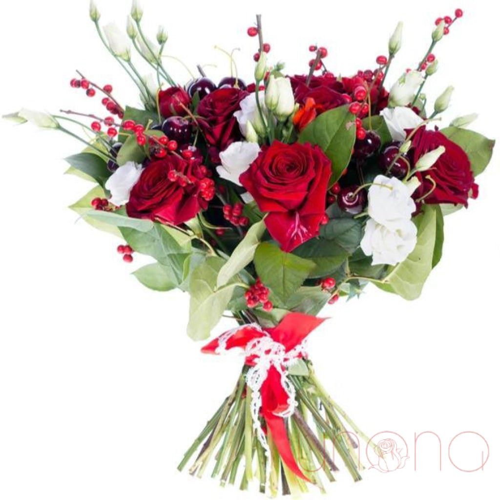 Santa Was Here Bouquet | Ukraine Gift Delivery.