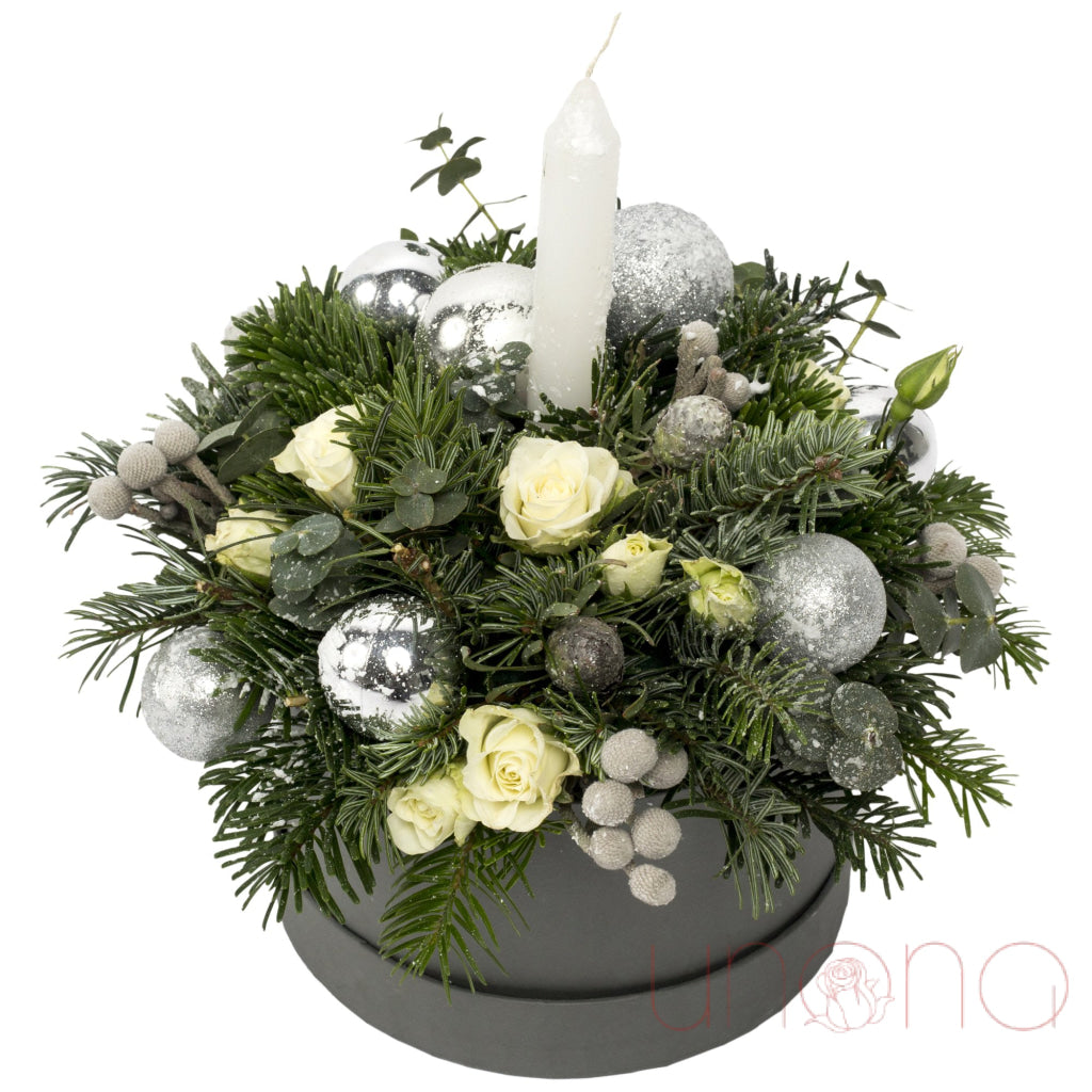 Silver Paint Arrangement | Ukraine Gift Delivery.