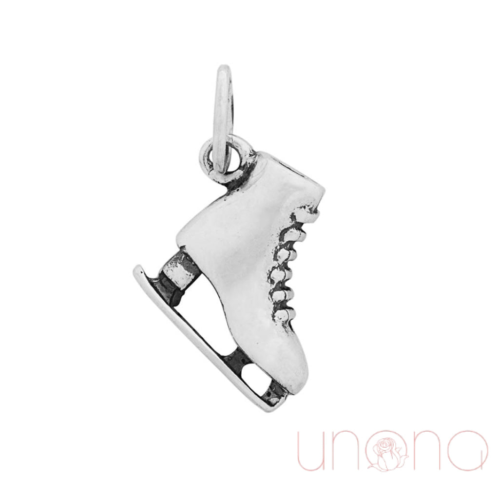 Silver Skates Charm | Ukraine Gift Delivery.