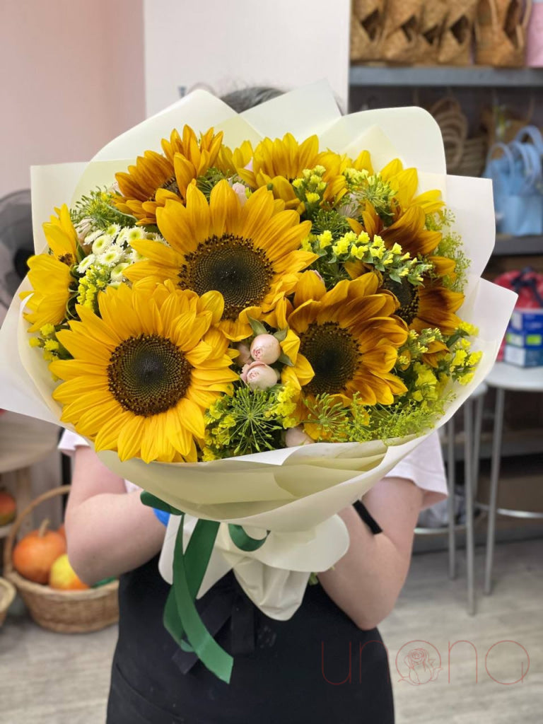 Sunlit Blooms Bouquet Flowers