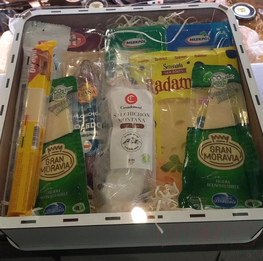 Supreme Salami and Cheese Basket Cheese