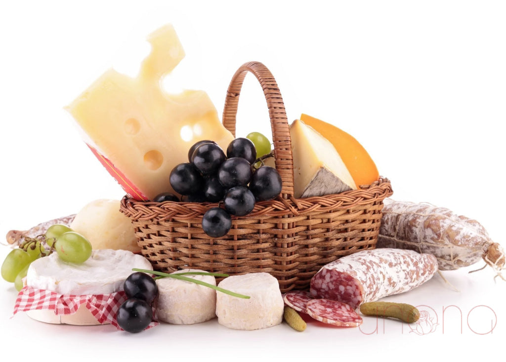 Supreme Salami and Cheese Basket | Ukraine Gift Delivery.