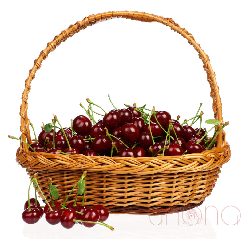 Sweet Cherry Greetings Basket By Holidays