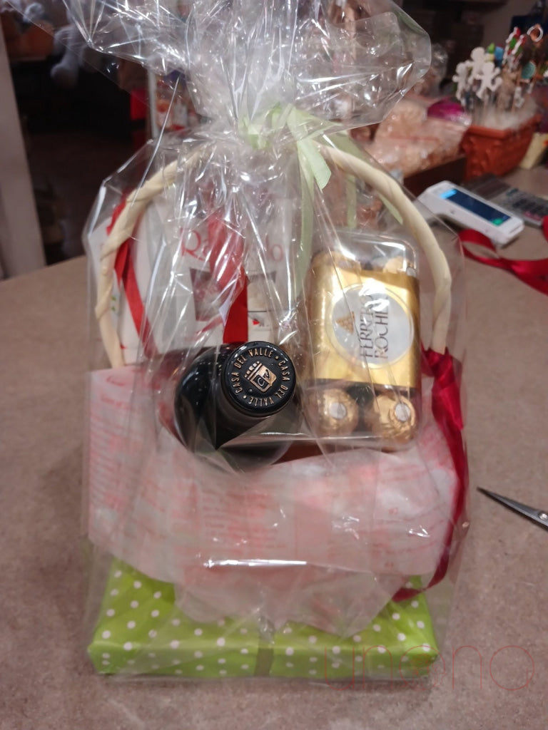 Sweet Gift Basket With Surprise By Holidays