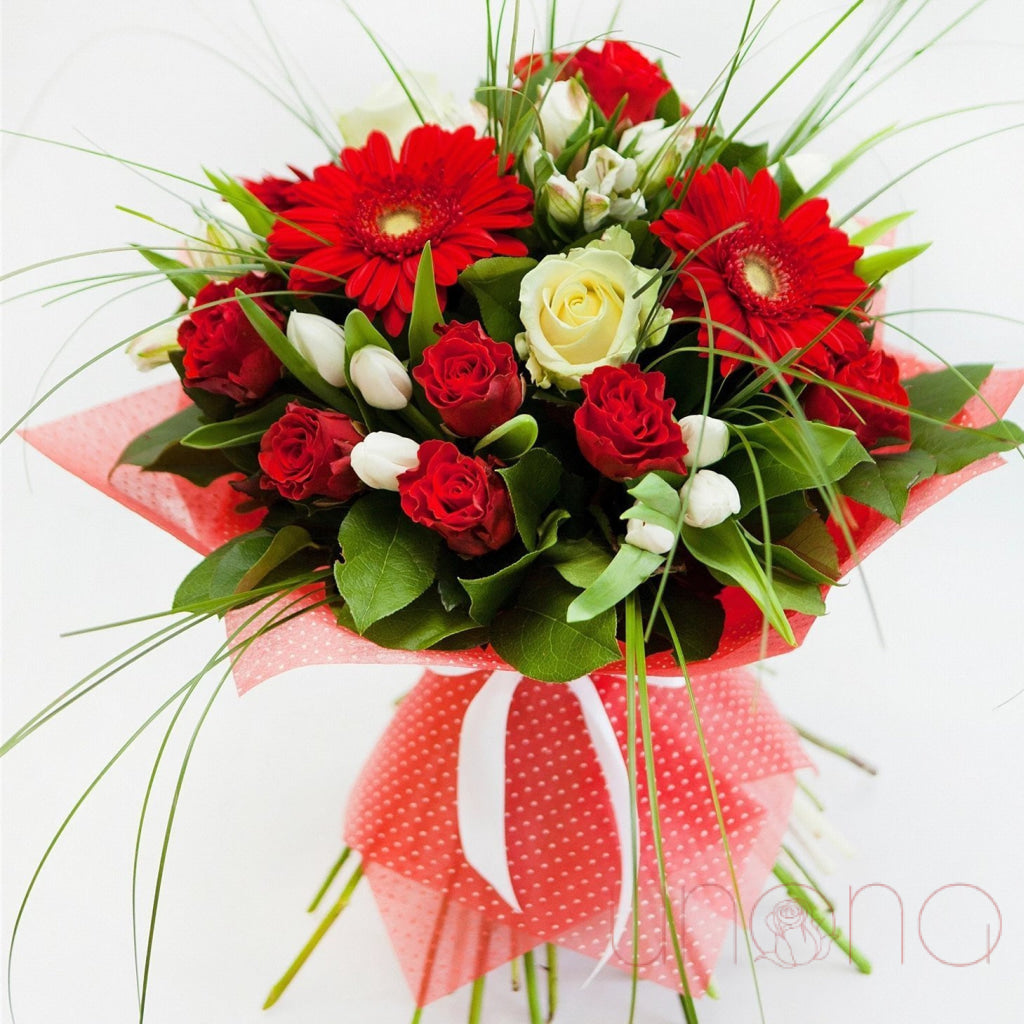 The Silken Tie Bouquet | Ukraine Gift Delivery.