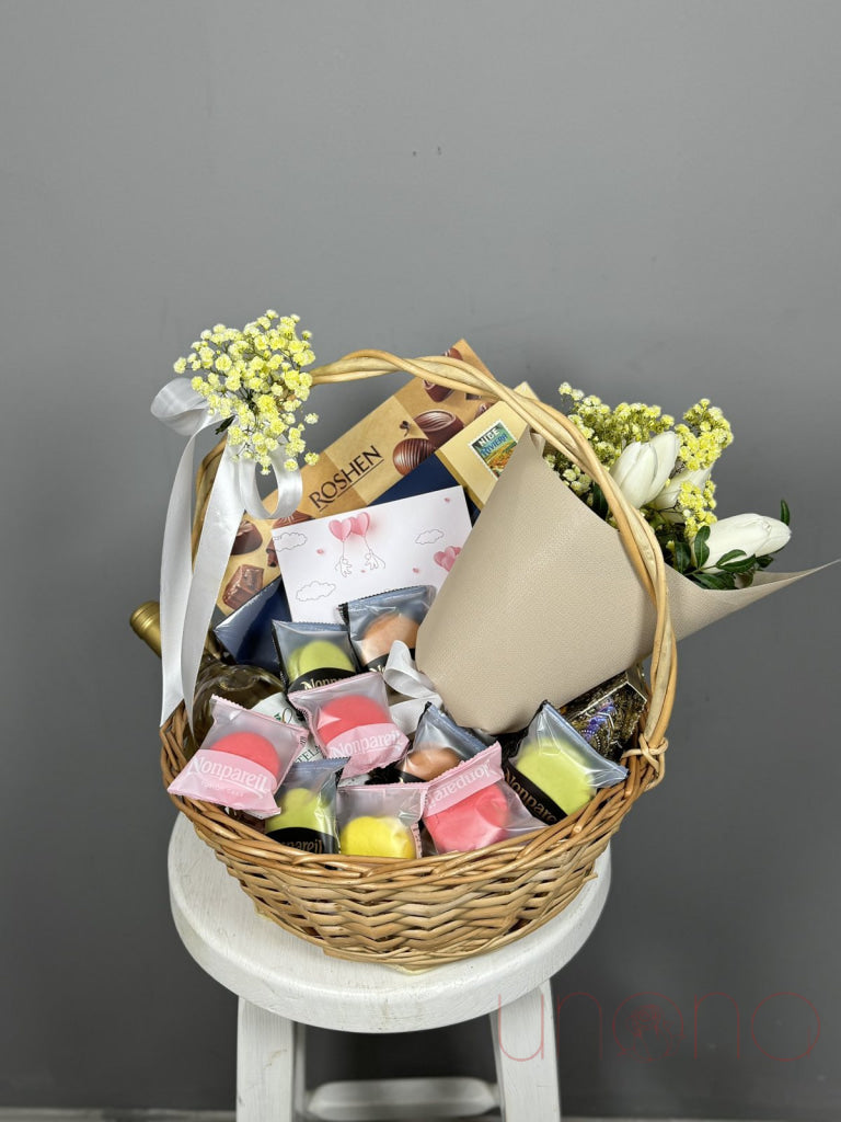 The Yummiest Wishes Gift Basket By Holidays