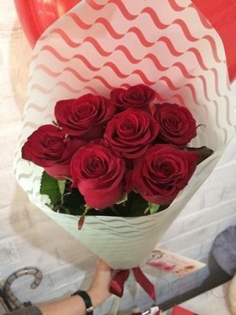 "Thinking about You" roses bouquet | Ukraine Gift Delivery.