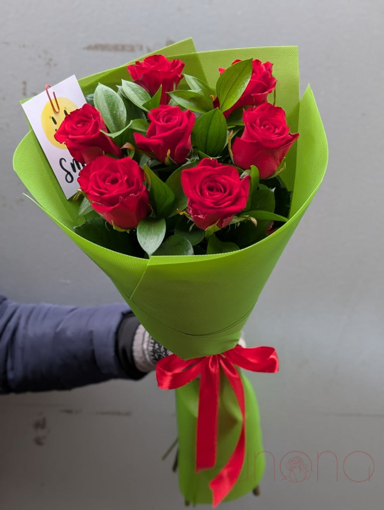 ’Thinking about You’ roses bouquet roses