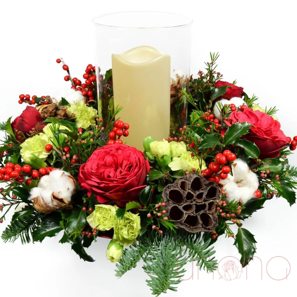 Traditional Christmas Centerpiece | Ukraine Gift Delivery.