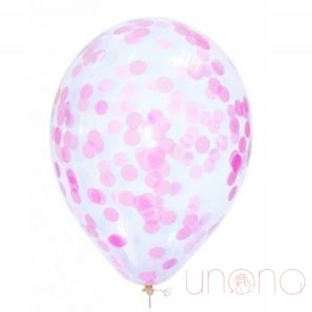 Transparent Balloon with Glitter | Ukraine Gift Delivery.